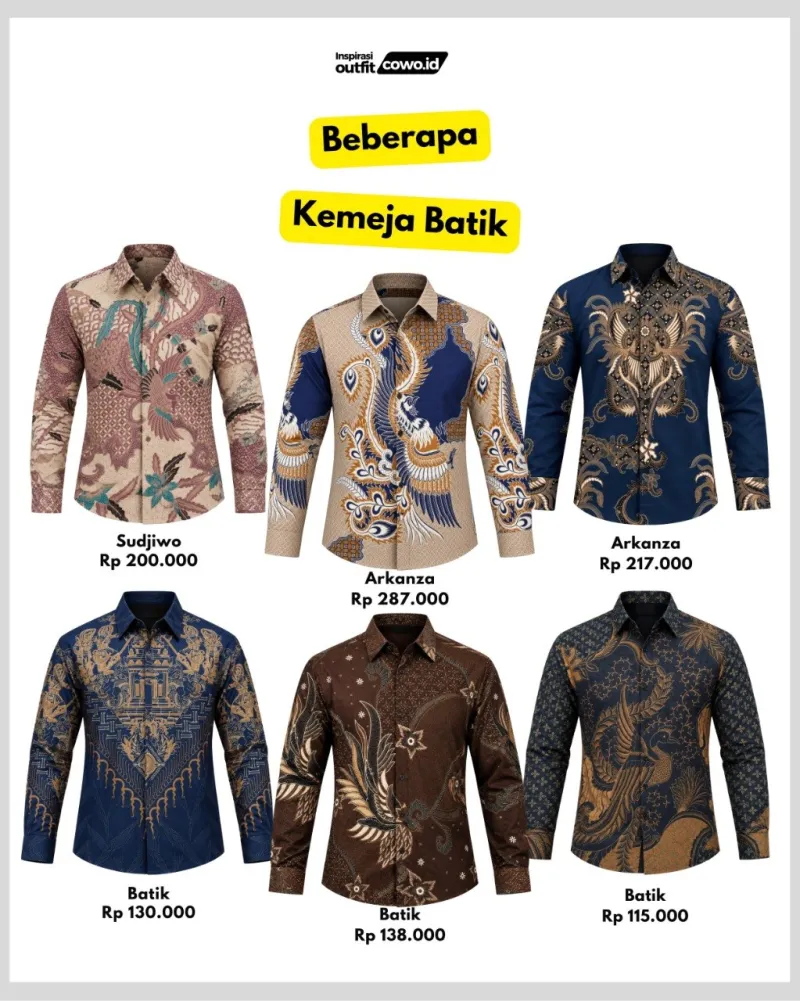 atasan - atasan kemeja batik