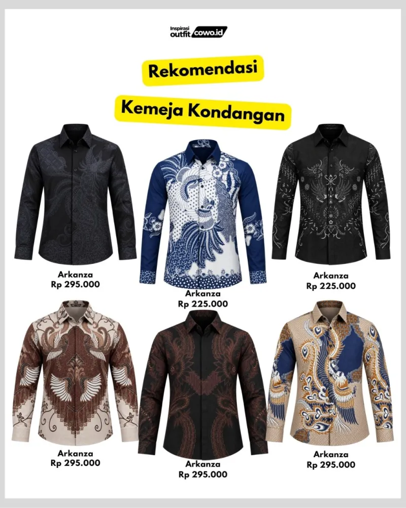 atasan - atasan kemeja kondangan
