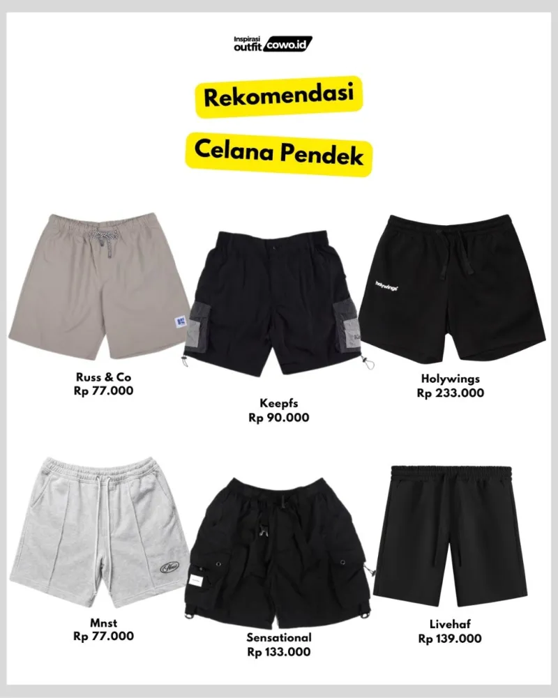 celana - celana pendek