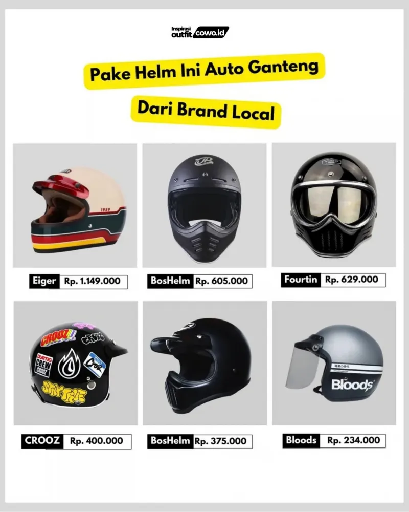 Helm Brand Lokal