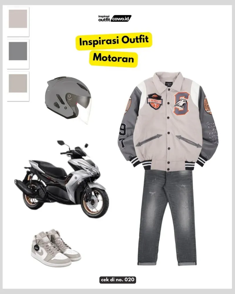 Inspirasi Outfit Motoran