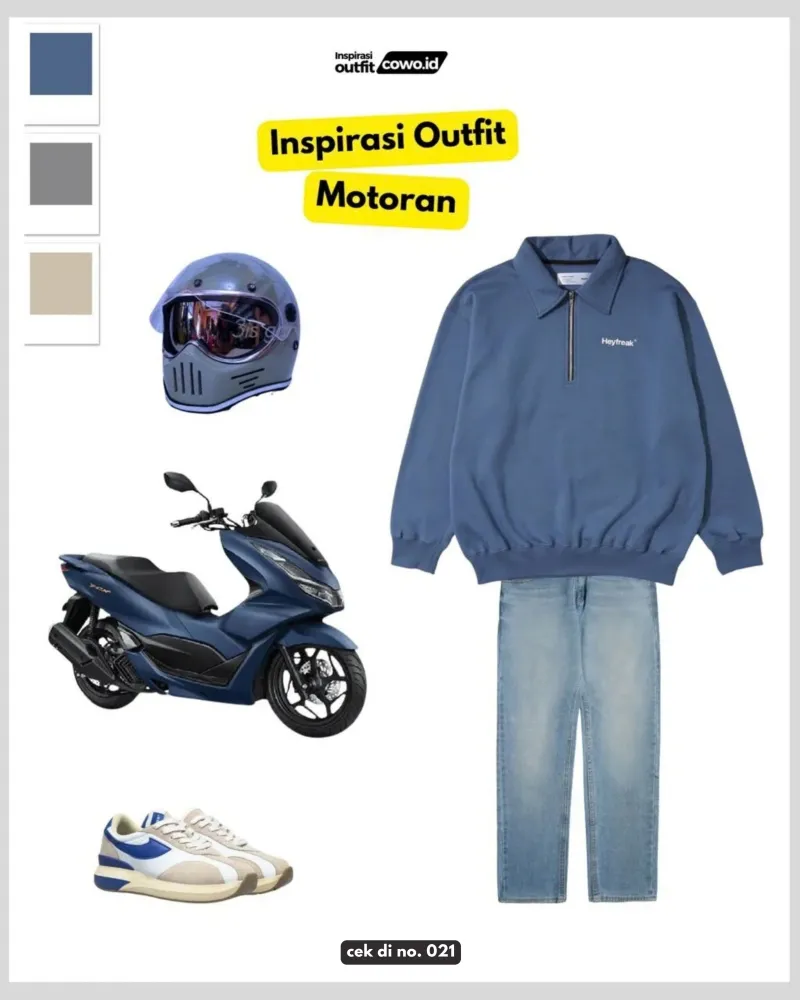 Inspirasi Outfit Motoran