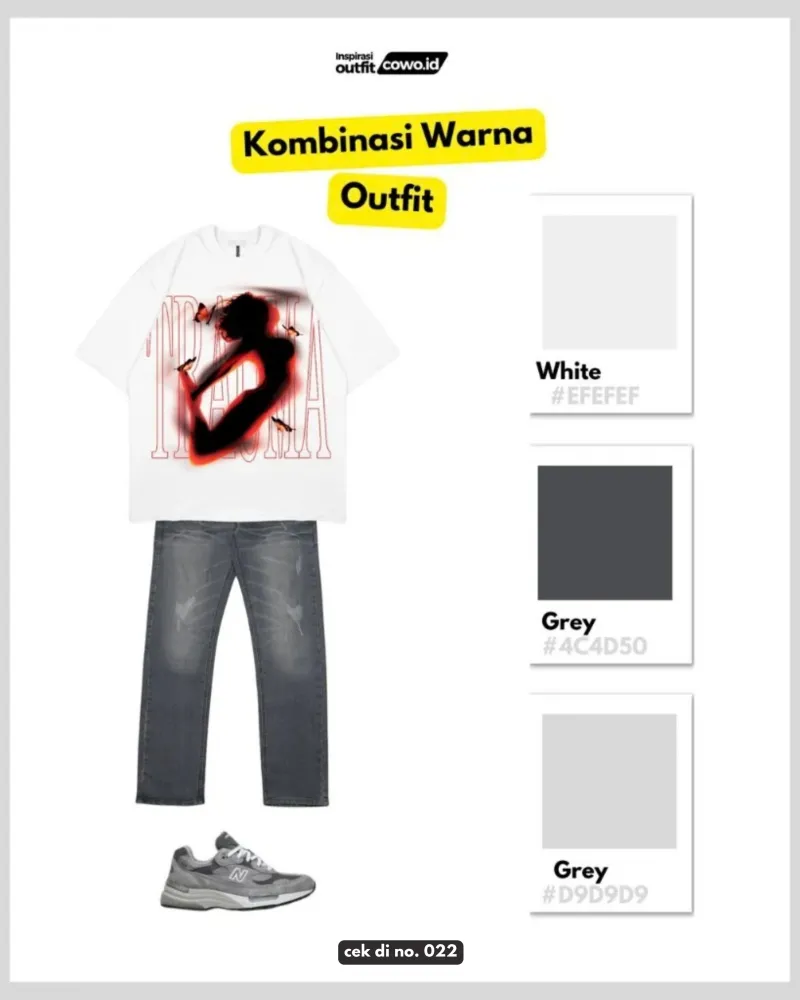 Inspirasi Outfit Pakai T-Shirt